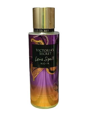 Парфюмированный спрей для тела victoria`s secret love spell noir 250 мл