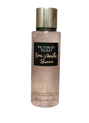 Парфумований спрей для тіла victoria`s secret bare vanilla shimmer 250 мл