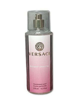 Парфумований спрей для тіла жіночий (версія versace bright crystal exclusive euro) 275 мл