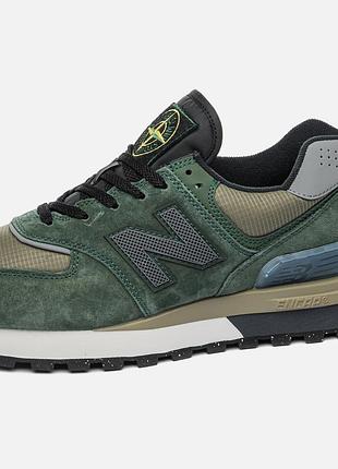 Balance 574 legacy stone island dark green