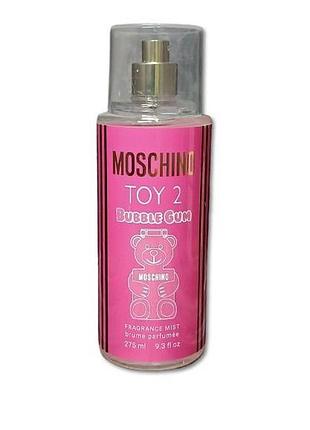 Парфумований спрей для тіла жіночий (версія moschino toy 2 bubble gum exclusive euro) 275 мл