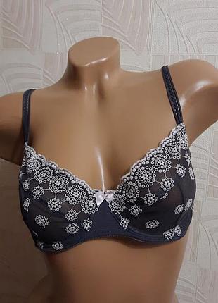 ☆розпродаж☆ (л) милий бюстгальтер від m&s 80в