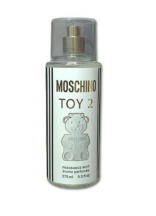 Парфюмированный спрей для тела женский (версия moschino toy 2 exclusive euro) 275 мл