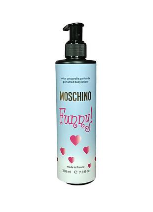 Парфюмированный лосьон для тела (версия moschino funny) brand collection 200 мл