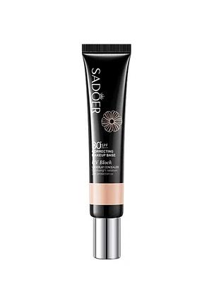 База под макияж sadoer sun blocking spf30 pa+++ №03 natural color 30 г