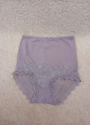 Высокие трусики стяжка,р40-42💜