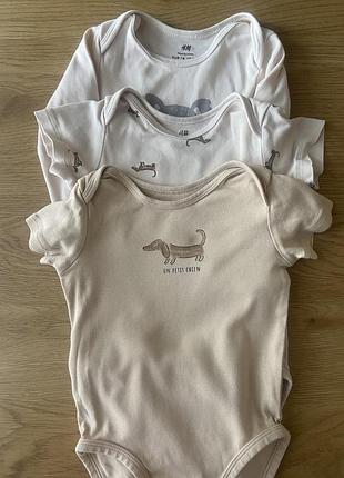 Сет одягу боді і шорти h&m для хлопця 74