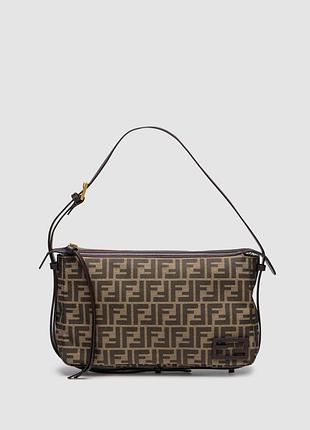 💎 fendi brown zucca baguette