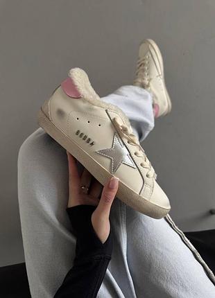 Зимові утеплені кросівки golden goose