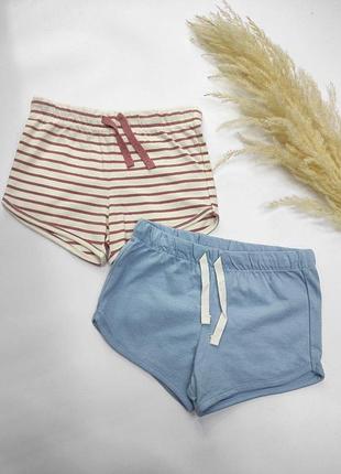 Шорти дитячі трикотажні для дівчинки h&m 86 см