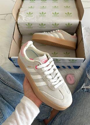 Кроссовки adidas samba valentine’s day platform арт 1092