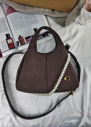 Coach lana shoulder bag chocolate