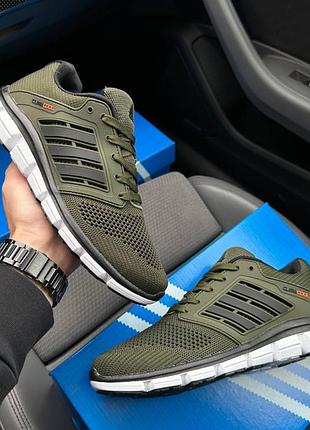 Чоловічі кросівки adidas climacool green white