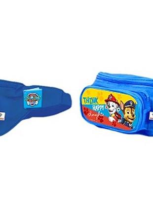 Сумка на пояс paw patrol pl82122, для мальчиков. 2 цвета 28*14*6,5 см