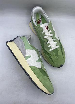 Кросівки унісекс new balance 327 green (u327wrd) оригінал 42