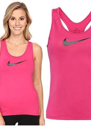 Майка nike dri fit рожева xs
