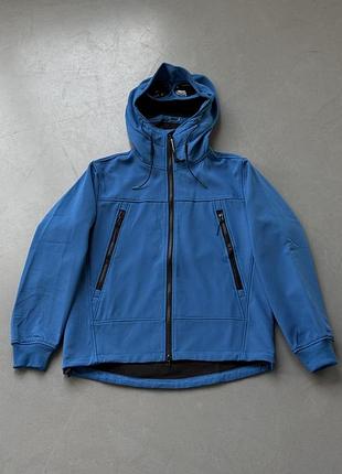 Cp куртка с овальными линзами softshell new синий