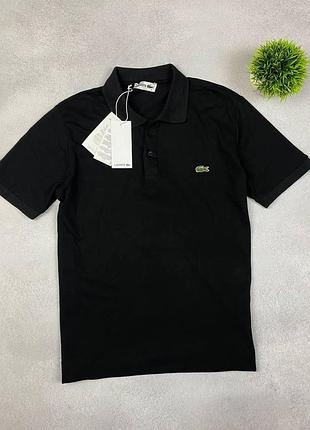 Футболка с воротником lacoste