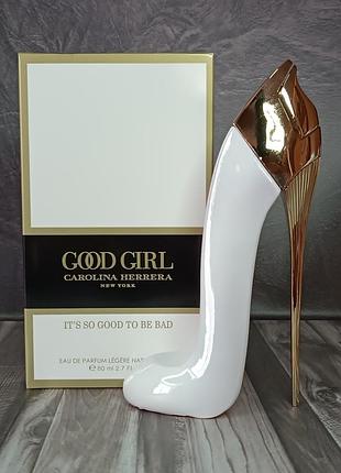 Уценка! женская парфюмированная вода carolina herrera good girl white (каролина херрера гуд герл вайт) 80 мл