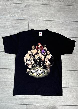 Футболка fruit of the loom wrestlemania wwe wrestling merch merchandise джон сена броклеснар реслинг мерч 152 см рост оригинал