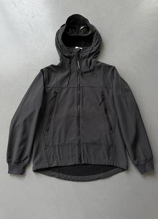 Cp куртка із овальними лінзами softshell new сірий
