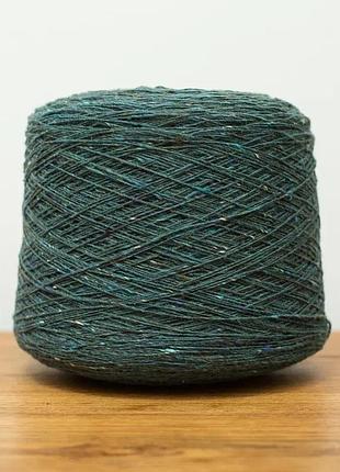 Soft donegal tweed nm 3.8/1 , зелене море