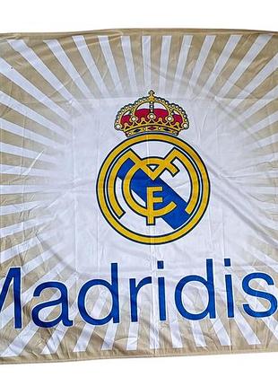 Футбольный флаг для болельщиков rc real madrid