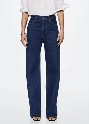 Джинси mango nora straight leg jeans розмір 38 нові