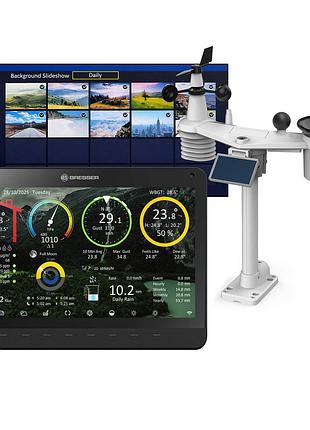 Метеостанція bresser meteochamp 9-in-1 wi-fi photo frame (15196)