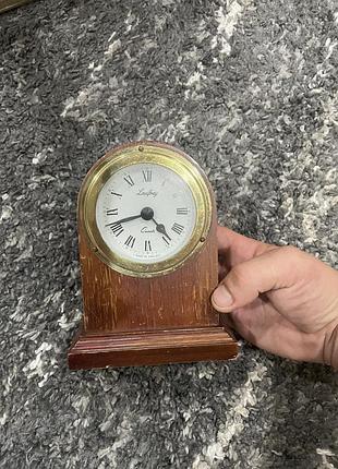 Вінтажний настільний годинник louifrey quartz made in england
