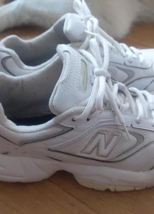 Білі кросівки new balance 452 37.5 розмір. устілка 24 см