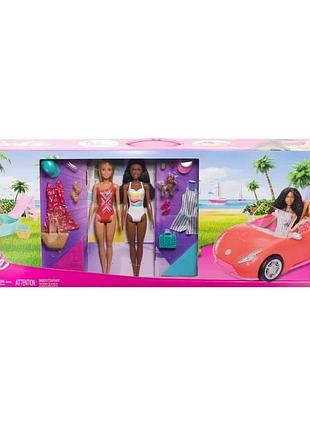 Игровой набор barbie dream pool с 6 игровыми зонами, mattel, возраст 3+