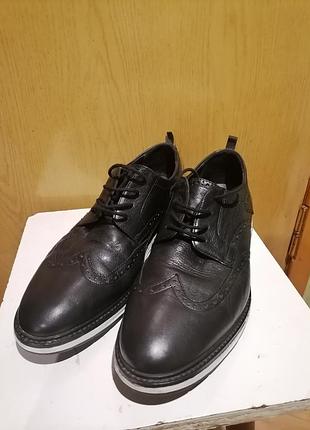 Туфли кожаные clarks