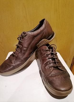Туфли кожаные  clarks privo