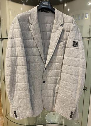 Чоловіча сіра куртка ralph lauren
