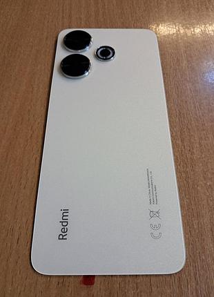 Задня кришка для xiaomi redmi 13 4g золотиста (gold) оригінал зі склом камер (олеофобне покриття)