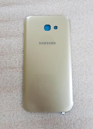 Задняя крышка для samsung galaxy a7 2017 a720 золотистая
