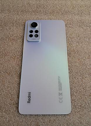 Задня кришка для xiaomi redmi note 12 pro 4g біла (polar white) оригінал скло з олеофобним покриттям
