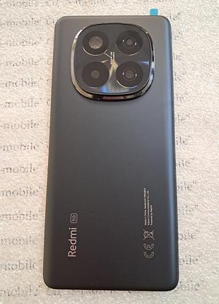 Задня кришка для xiaomi redmi note 14 pro plus 5g чорна (midnight black) оригінал зі склом камер