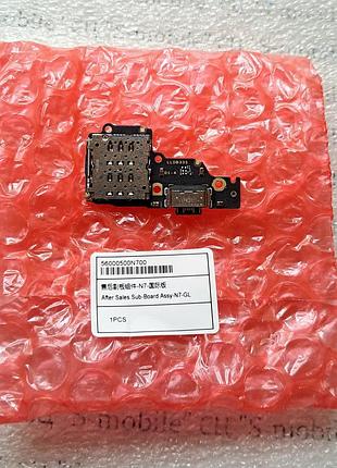 Плата зарядки (нижняя плата) для xiaomi redmi note 13 4g (сервисный оригинал) новая p/n: 56000500n700