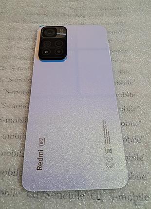 Задня кришка xiaomi redmi note 11 pro plus 5g (21091116ug) біла (polar white) оригінал олеофобка