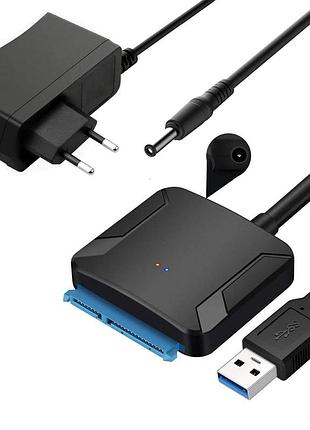 Адаптер gerui usb 3.0 - sata для жестких дисков 2,5"/3,5" с бп