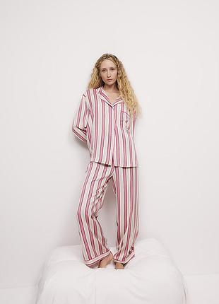 Жіноча атласна піжама m&s