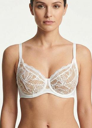 Бюстгальтер на косточках marks&spencer 80b молочный 80b