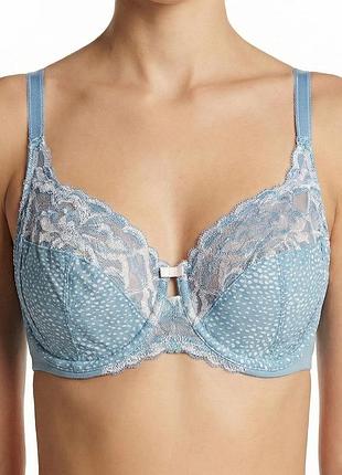 Бюстгальтер на кісточках marks&spencer 70d сіро-блакитний