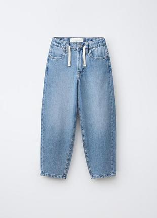 Джинсы багги zara