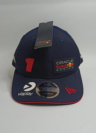 Нова кепка oracle red bull racing 2023 max verstappen new era 9fifty driver cap f1 formula one бейсболка