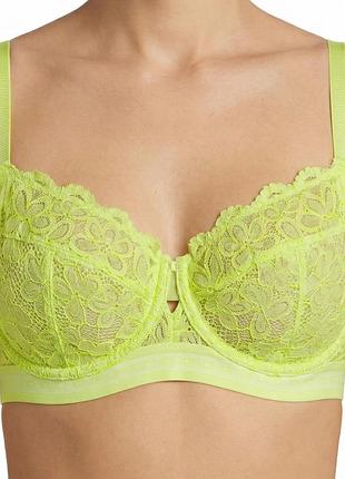 Бюстгальтер на кісточках marks&spencer 80f салатний 80f