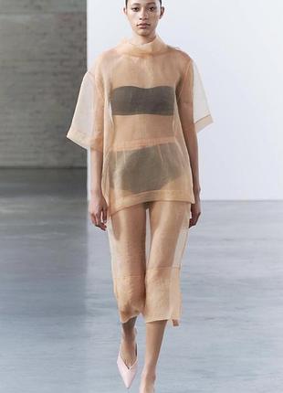 Трендова спідниця zara, м