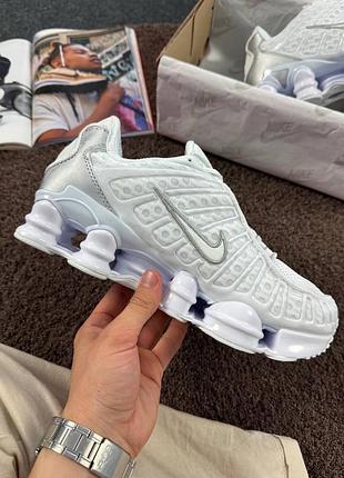 Nike shox tl white 2